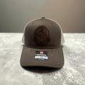 Richardson 112 183 AS Leather Patch with C-17 embroidered on the back.