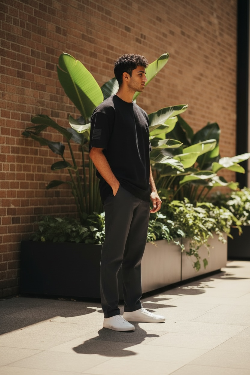 183d AS Black on Black Shirt
