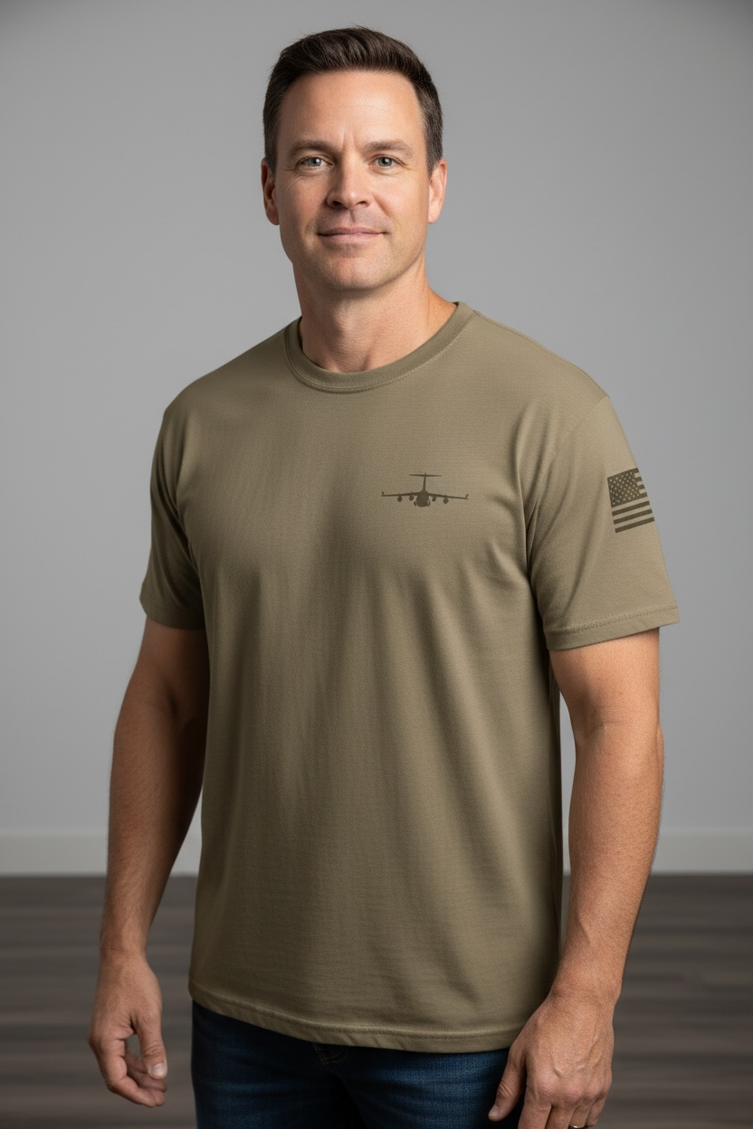 183AS Coyote Brown Sublimated TriBlend Squadron Shirt